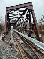 EL bridge over the Shenango River.